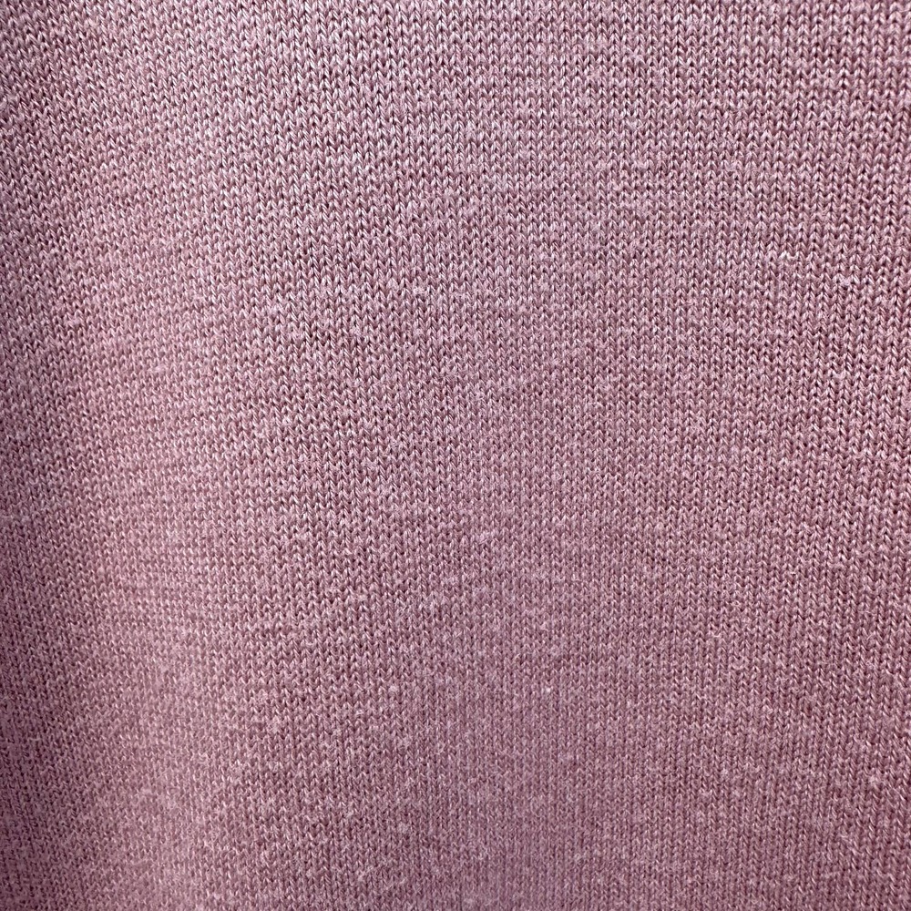 Roz & Ali - light mauve mock turtleneck long sleeve sweater, Size 1X - Picture 7 of 8